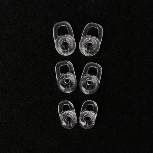 3 Pairs S/M/L Soft Silicone Bluetooth In-Ear Earphone Covers Earbuds Pads Cushions