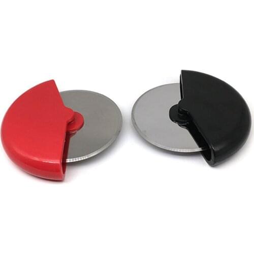 Stainless Steel Pizza Cutter Bread Pies Round Knife Pastry Pasta Dough Kitchen Baking Tools