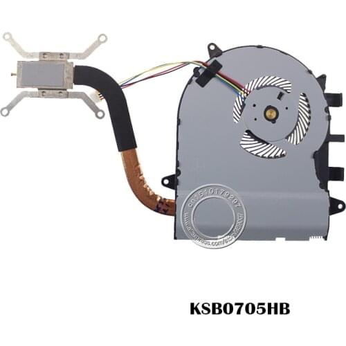 Original Laptop CPU Heatsink Fan FOR ASUS UX560UA Q504UA 13NB0BZ0AM0201