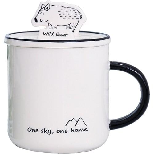 RIOMZDGOO Mugs With A Spoon