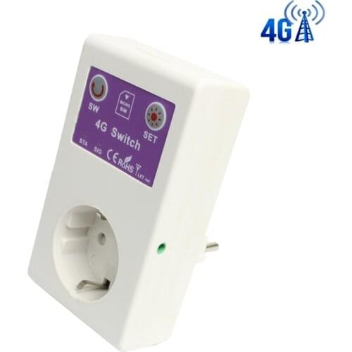 GSM remote control Smart power Socket plug outlet SC1-GSM ON/OFF switch plug SMS call control mobile phone APP remote control
