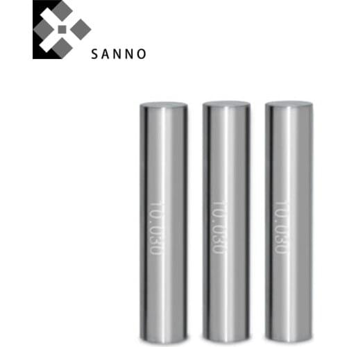 High precision 0.002mm tungsten steel pin gauge 0.1 - 25 size measurement rod tools 30mm / 50mm length