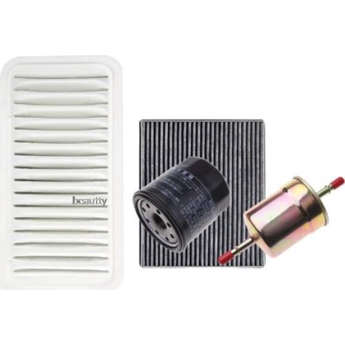 Air filter + air conditioning filter + oil filter + Gasolinel filter for Lifan 620 630 720