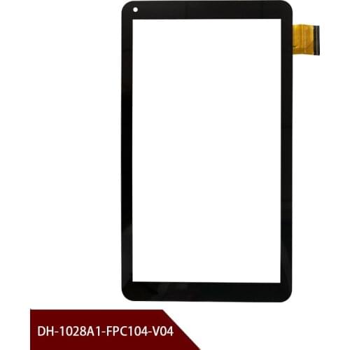10.1''Inch DH-1028A1-FPC104-V04 Glass MID Sensor tablet pc capacitive touch screen glass digitizer panel Free shipping