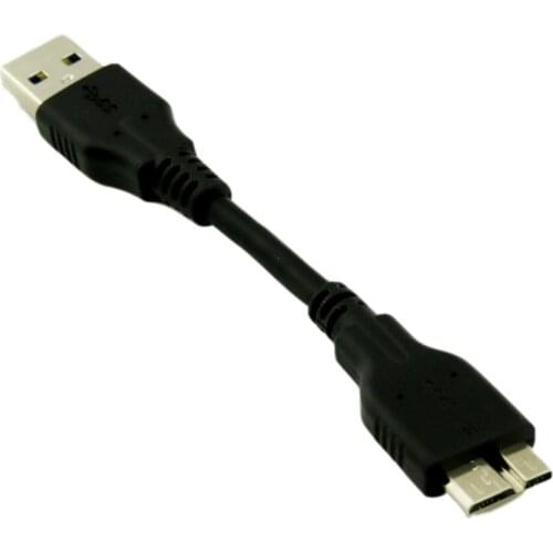 10pcs Short 10cm USB 3.0 A Male to Micro B Male 10 Pin Adapter High Speed Cable Cord