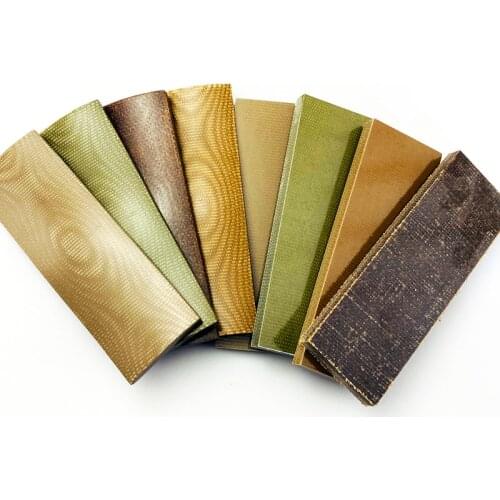 2pcs DIY knife handle material Micarta Knife handle patch Space board linen