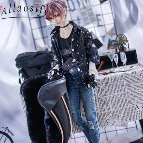 Allaosify Bjd Doll 1/3 1/4 Star Shirt Doll Top