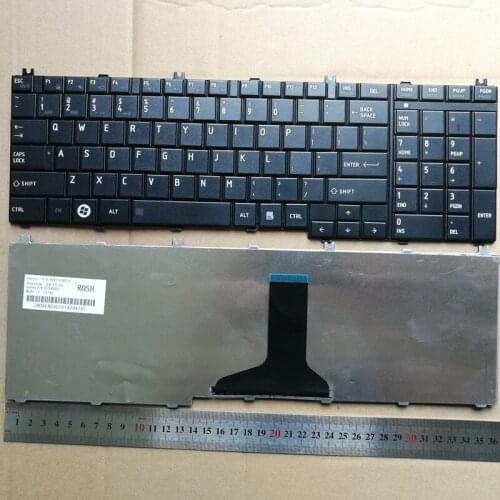 US layout English Keyboard for Toshiba Satellite C650 C655 C655D C660 L650 L655 L670 L675 L750 L755 L675D-S7012 L675D-S7017