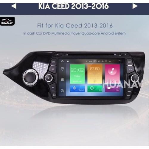Car DVD player GPS navigation for KIA CEED 2013-2016 Car Satnav Car stereo multimedia 2 din Radio GPS Android8.0 Android7.1 unit
