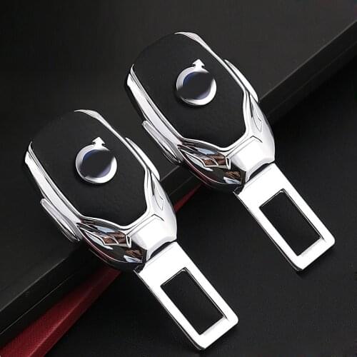 1pcs Top Quality Zinc Alloy Car Seat Belt Clip Extender Safety Belts Plug For Volvo C30 S60 S80 V40 VAH VHD XC60 XC70 XC90