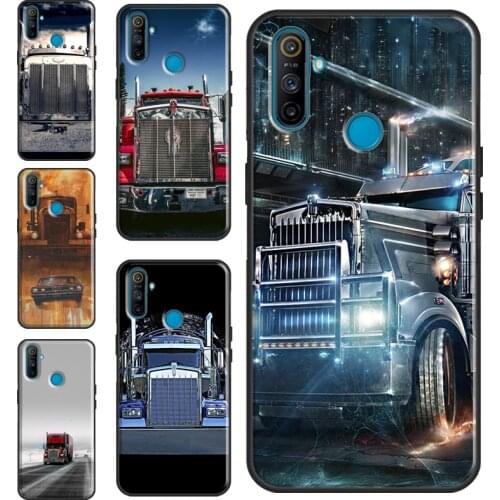 Cool Heavy Truck Car Cover For OnePlus 9R 8T Nord 7 8 9 Pro Case For Realme 8 Pro 6 7 Q3 C3 C11 C21 C15 GT Neo