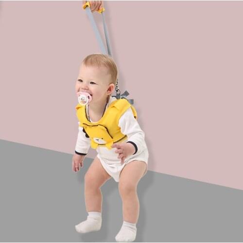 With Funny Sound Tiger Toddler Baby Harness Armpit Walking Assistant Learning Walk Safety Belt Harness Walker Wings Kids Leashes