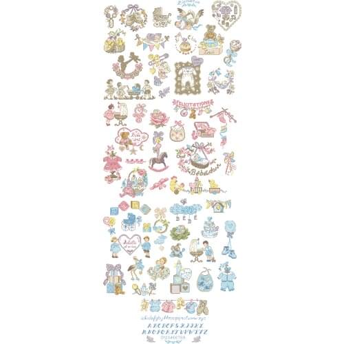 FF MM Counted Cross Stitch Kit Fan blowing a fan Handmade Needlework For Embroidery 14ct Cross Stitch Color LBP