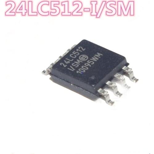 Good quality 24LC512-I/SM 24LC512-I 24LC512 SOP-8 Free shipping