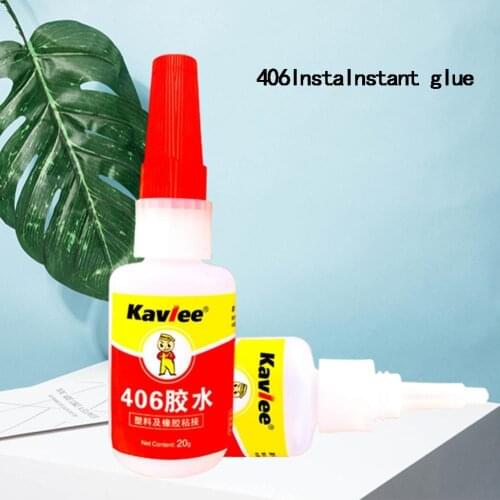 High Viscosity Glue High Performance And Quick Drying 406 Transparente Stationery Epoxi Glue Office Super Resina Glue B2S4