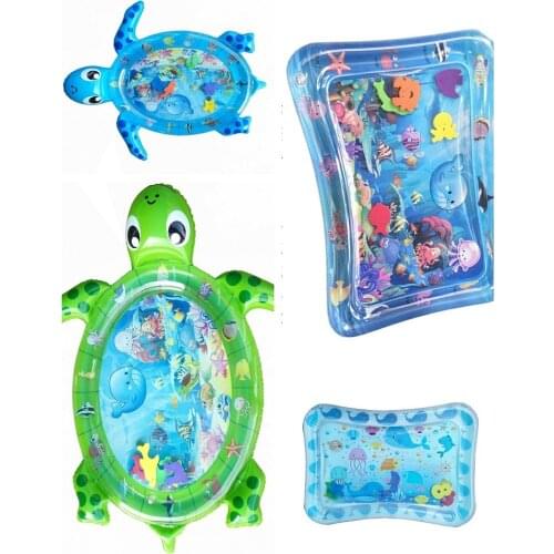 Creative Water Mat Baby Inflatable Patted Pad Baby Inflatable Water Cushion Infant Play Mat Toddler Funny Pat Pad Toys
