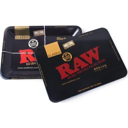 180mm*125mm Metal Rolling Tray with Magnetic Cover Portable