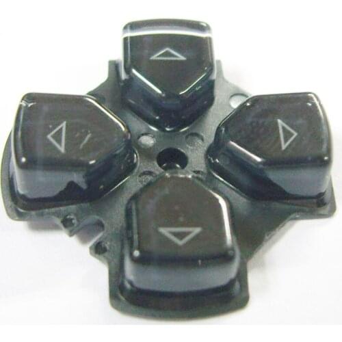 50sets Black Left & Right Buttons Key Pad Set Repair Replacement for Sony PSP3000 Slim Console for PSP3000 Slim Console D Pads