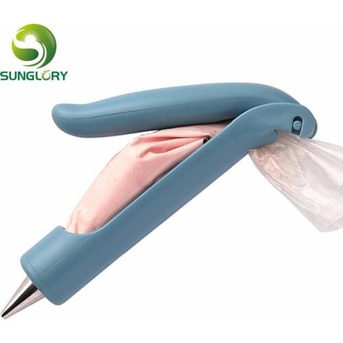 E-Z Deco Icing Pen Cake Decorating Piping Cream Syringe Tips Cookie Dessert Decorators Tools Set With Pastry Bags Couplers Tips