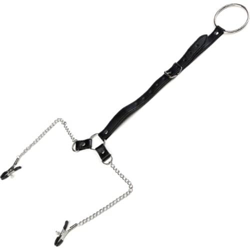 Stainless Steel Nipple Clamps Restraint Fetish BDSM Bondage Clitoris Nipple Clip Slave Fetish Adults Erotic Sex Toys For Woman