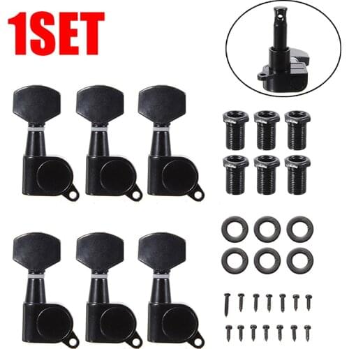 New Arrival 6R Electric Guitar Tuning Pegs Tuners Keys Machine Heads Replacement Music instrument Tuning Parts for Guitar