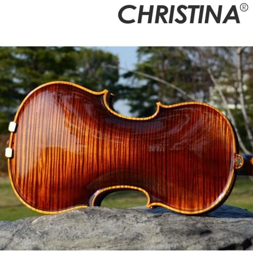 Master Violin Christina Italy V08C professional violino 4/4 high quality Spruce Maple Violin Case,rosin musical instruments