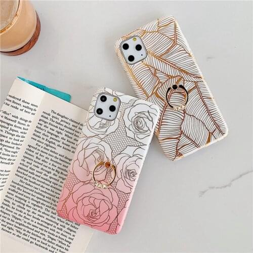 Luxury Case for Samsung S20 Ultra Case S20 S10 S8 S9 Plus Marble Soft Holder Cover for Samsung A51 A50 A70 A71 A40 A30S S10 Lite