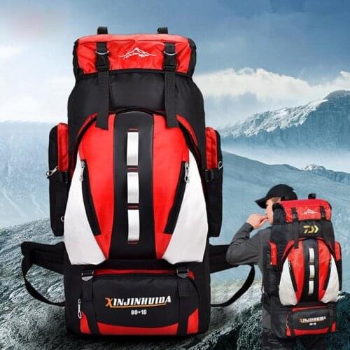 New Men for Women Fishing Backpack Cmaping Hiking Bag 56-75L Fishing Multi-pocket Backpack Fishing Toolkit Travel Outdoor