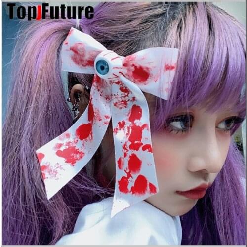 Girl Japanese Samurai Ninja pins Punk BLOOD hairpin headdress pins hair pin Retro tie eye Jesus Cross earth cool dark hair clip