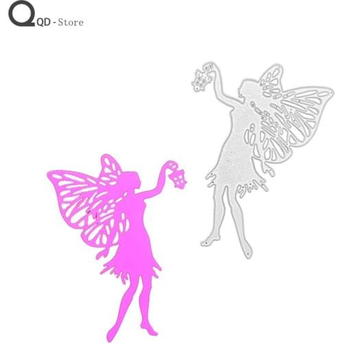 Scrapbook Childrens Educational Fairy Metal Cutting Dies Handmade Tools DIY Card Make Mould Model Craft Decoration New 2021