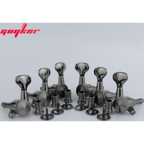 Smoky Guitar Locking Tuners Lock String Tuning Key Pegs Machine Heads Replacement for Electric Guitars