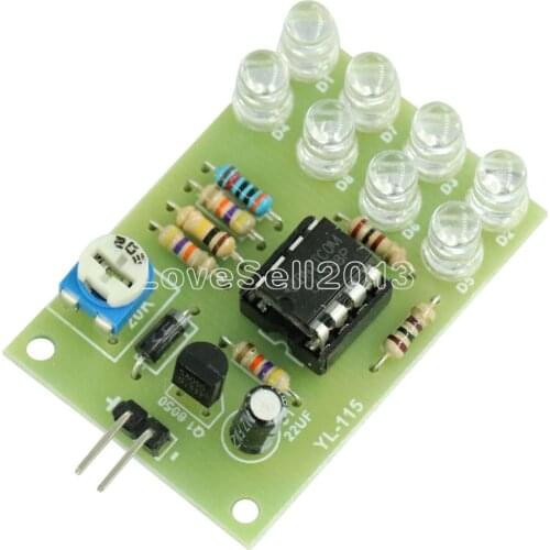12V Breathe Light LED Flashing Lamp Parts Electronic DIY Module LM358 Chip
