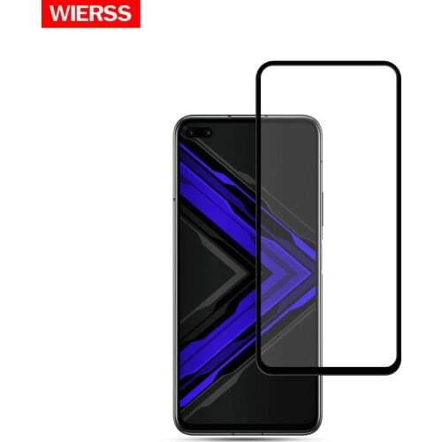 For Huawei Y7p ART-L28 ART-L29 Full Glue Cover Tempered Glass Screen Protector for Honor 9C AKA-L29 Glass Film