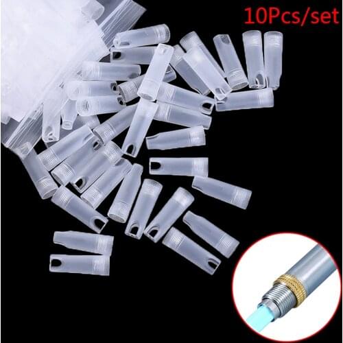 10 Pcs Disposable Lancet Pen Pin Head Cover White Lancing Lancet Device Pen Cover Caps