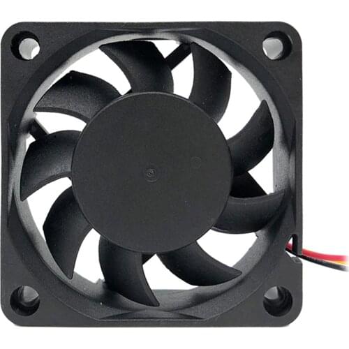 2 Pieces F6015 60mm Computer Fan Cooler Low Noise Laptop Cooling Fan 12V Desktop Cooling System