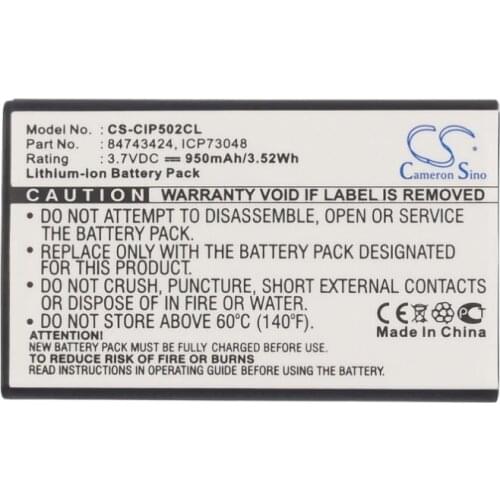 Cameron Sino 950mAh battery for POLYCOM 5020 5040 DECT 5020 DECT 5040 Kirk 4080 KIRK 5020 KIRK 5040 84743424 ICP73048