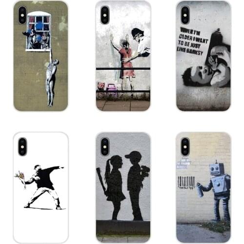 Banksy Albert Accessories Phone Shell Covers For Xiaomi Mi4 Mi5 Mi5S Mi6 Mi A1 A2 A3 5X 6X 8 CC 9 T Lite SE Pro