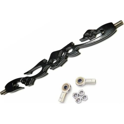 Black Skull Shift Linkage For Harley Softail Dyna Wide Glide FX FLT FLH Custom