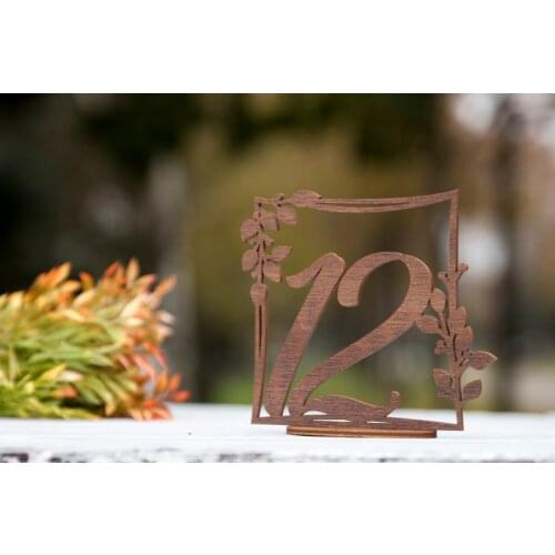 Wooden High-End Carved Brand Hotel Front Desk Inquiry Brand Customized Solid Wood Desktop Sign Desktop Brand