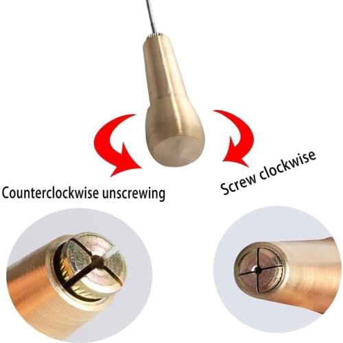 Needles Copper Handle Sewing Awl Hand Stitcher Shoe Repair Tool for DIY Sewing Repairing Canvas Leather