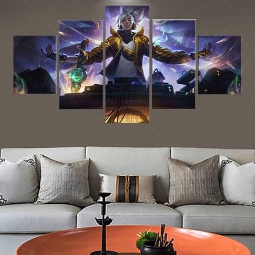 True Damage Yasuo Skin Wall Art Picture LOL Game Poster League of Legends Canvas Art Painting Home Decor Wall Art Birthday Gift