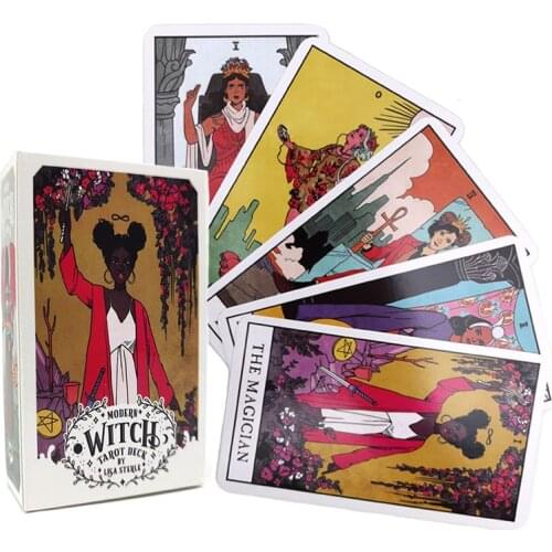78Pcs The Modern Witch Tarot Deck Oracle Cards English PDF Instructions Table Deck Board Game Party Playing Card Games