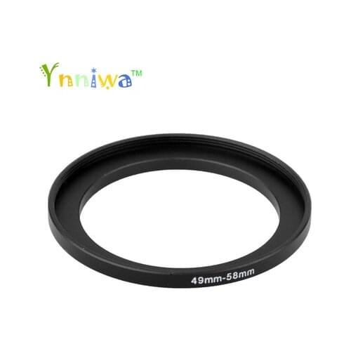 49-58 mm Metal Step Up Rings Lens Adapter Filter Set