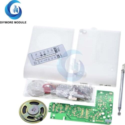 CF210SP AM/FM Stereo Radio DIY Kit Parts Electronic Assemble Set Portable Radio For Learner