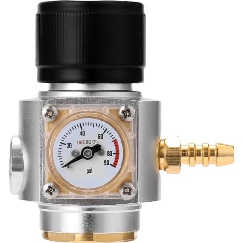 Sodastream CO2 Mini Gas Charger 0-90 PSI Gauge for Soda Water Beer Kegerator Bar Wine Accessories