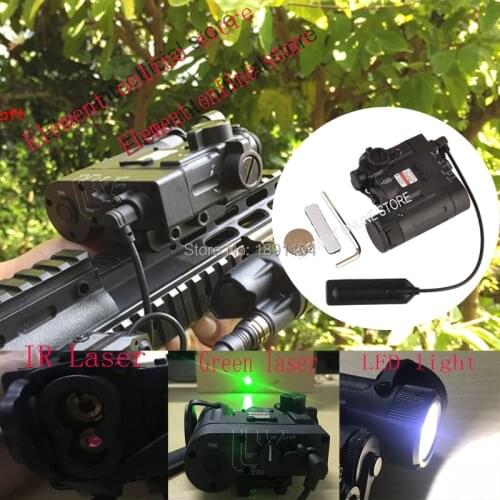 Element Tactical DBAL-D2 Green & IR Laser and Led Torch Flashlight DBAL-EMKII Weapon Light(454)
