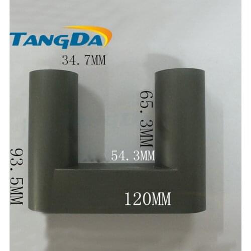 U type core Soft ferrite inductor UY35 High-voltage electricity Welding machine ultrasonic high power PC40 material UY 35