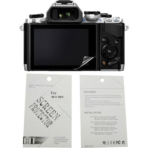20pieces New Soft Camera screen protection film For OLYMPUS E-M1 Mark II E-M5 Mark II E-M10 Mark II E-M10 Mark III OM-D EM1