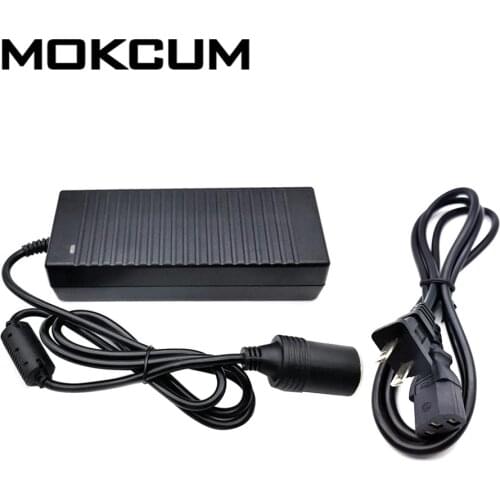 AC 220V to DC 12V 10A Power Adapter 120W Power Converter AC to DC Power Supply Adapter for Car Inflator Cigarette Lighter