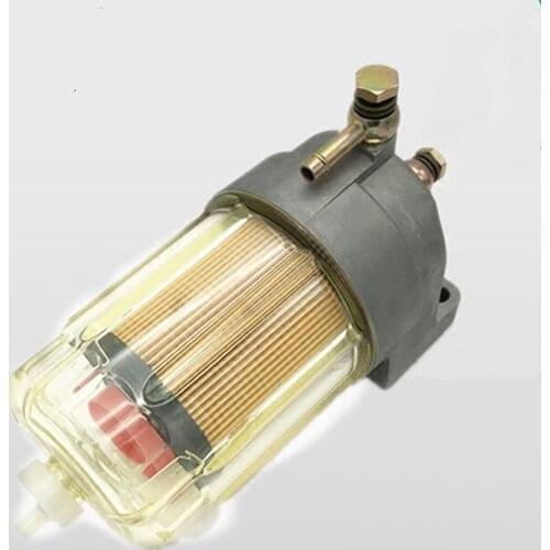 Free shipping Excavator accessories Kobelco130/140/200/210/260/250/350-8 ZAX-240 Oil-water separator assembly Fuel Filter Core